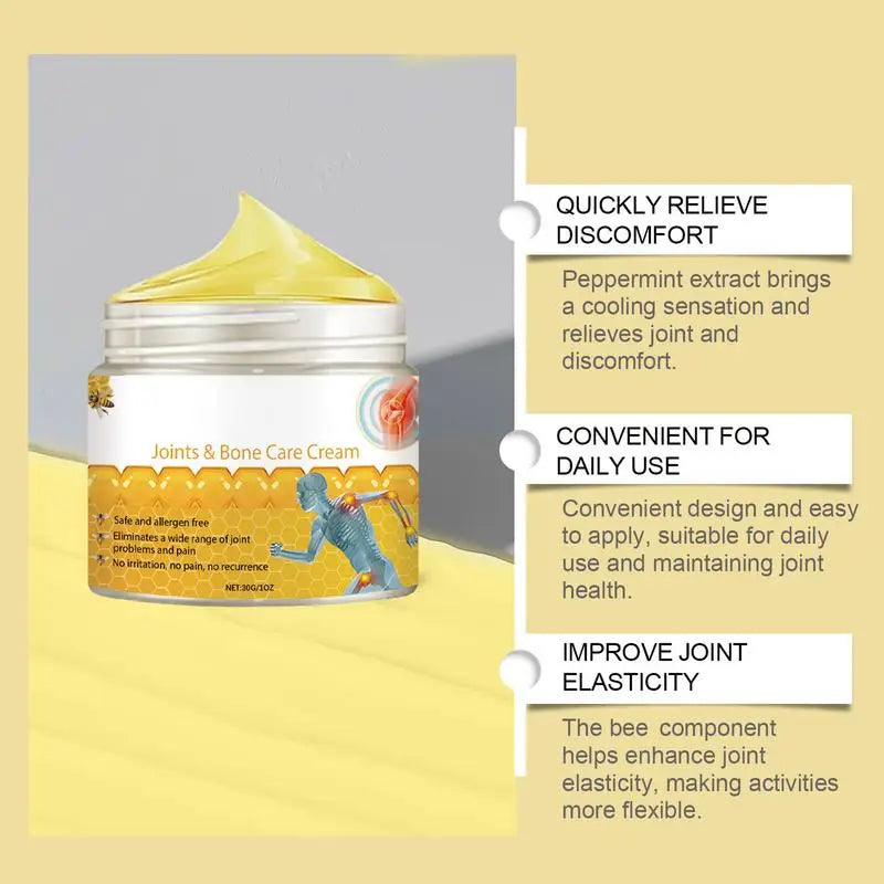 Bee Venom Joint Relief Cream – Soothing Pain & Inflammation for Joints – 30g