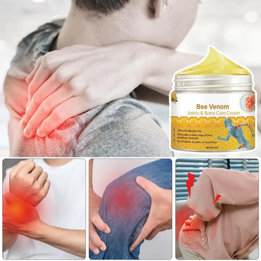 Bee Venom Joint Relief Cream – Soothing Pain & Inflammation for Joints – 30g