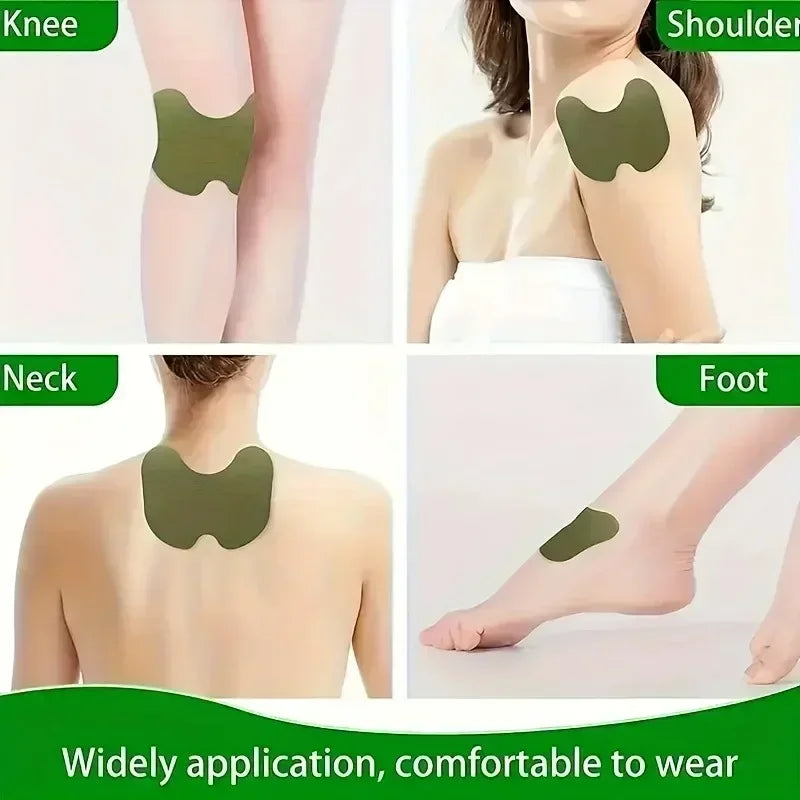 Pain Relief Heat & Acupuncture Patches – 50 to 100 Pcs, Fast-Acting Support for Neck, Waist & Knee Discomfort