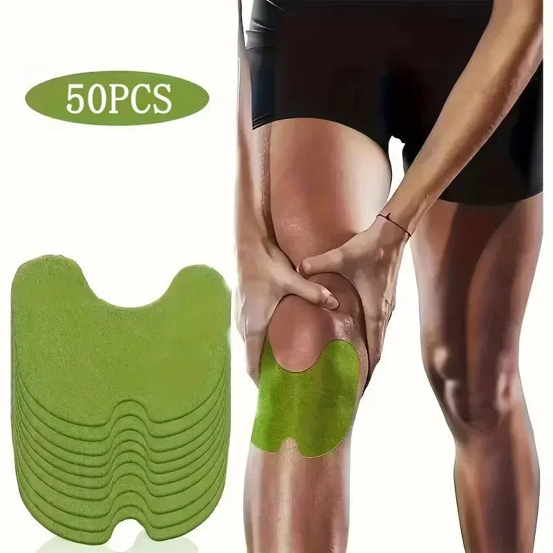 Pain Relief Heat & Acupuncture Patches – 50 to 100 Pcs, Fast-Acting Support for Neck, Waist & Knee Discomfort