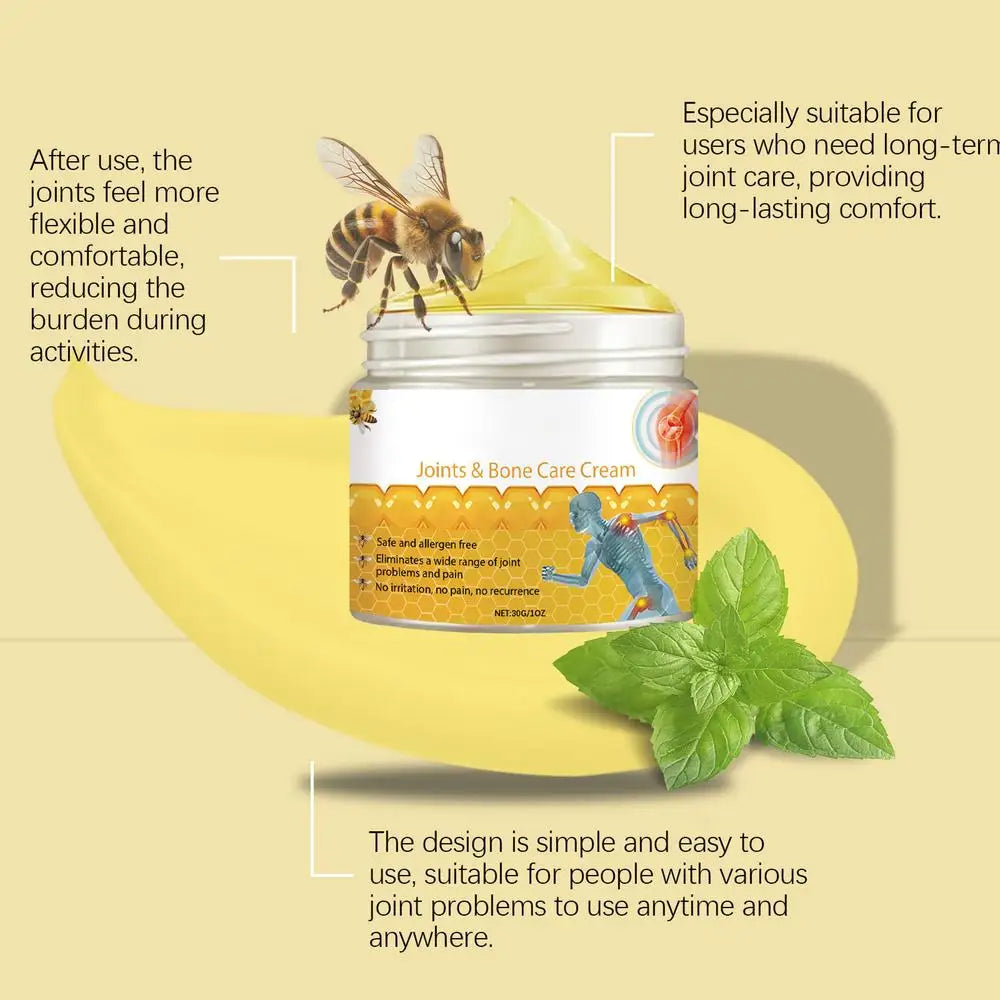 Bee Venom Joint Relief Cream – Soothing Pain & Inflammation for Joints – 30g